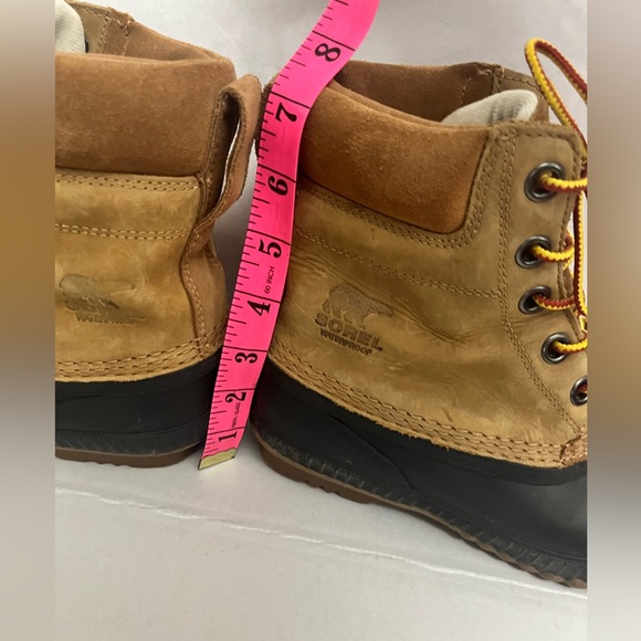 Sz 7 Womens Sorel Cheyanne Lace Winter Waterproof Boots CLASSIC DUCK BOOTS - Picture 9 of 10